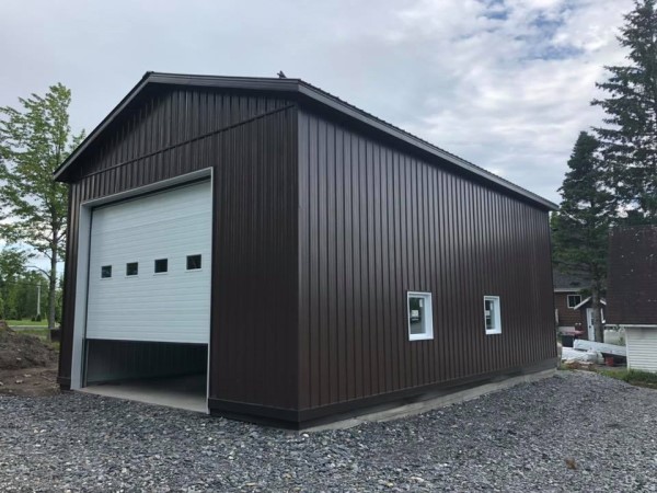 Construction garage Lac-Mégantic Nantes